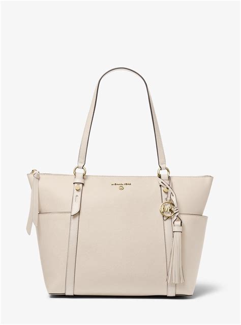 Sullivan Large Saffiano Leather Tote Bag 